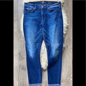 7 For All Mankind - ankle skinny jean